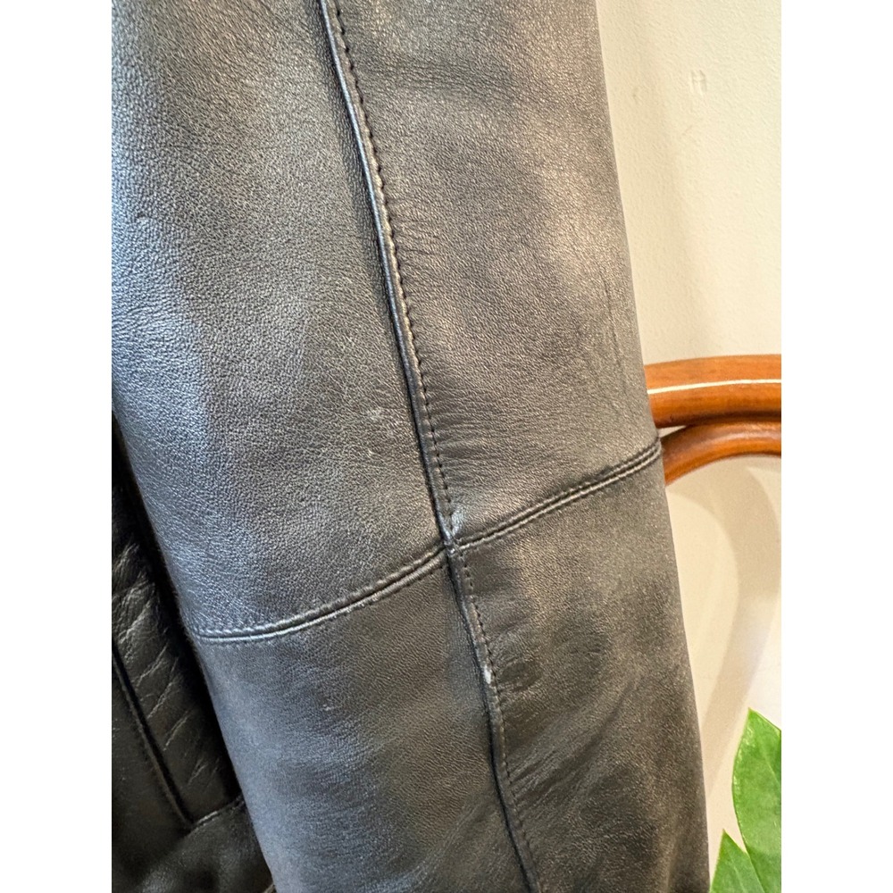Wilsons Leather M. Julian Black Leather Bomber Jacket - Picture 10 of 10